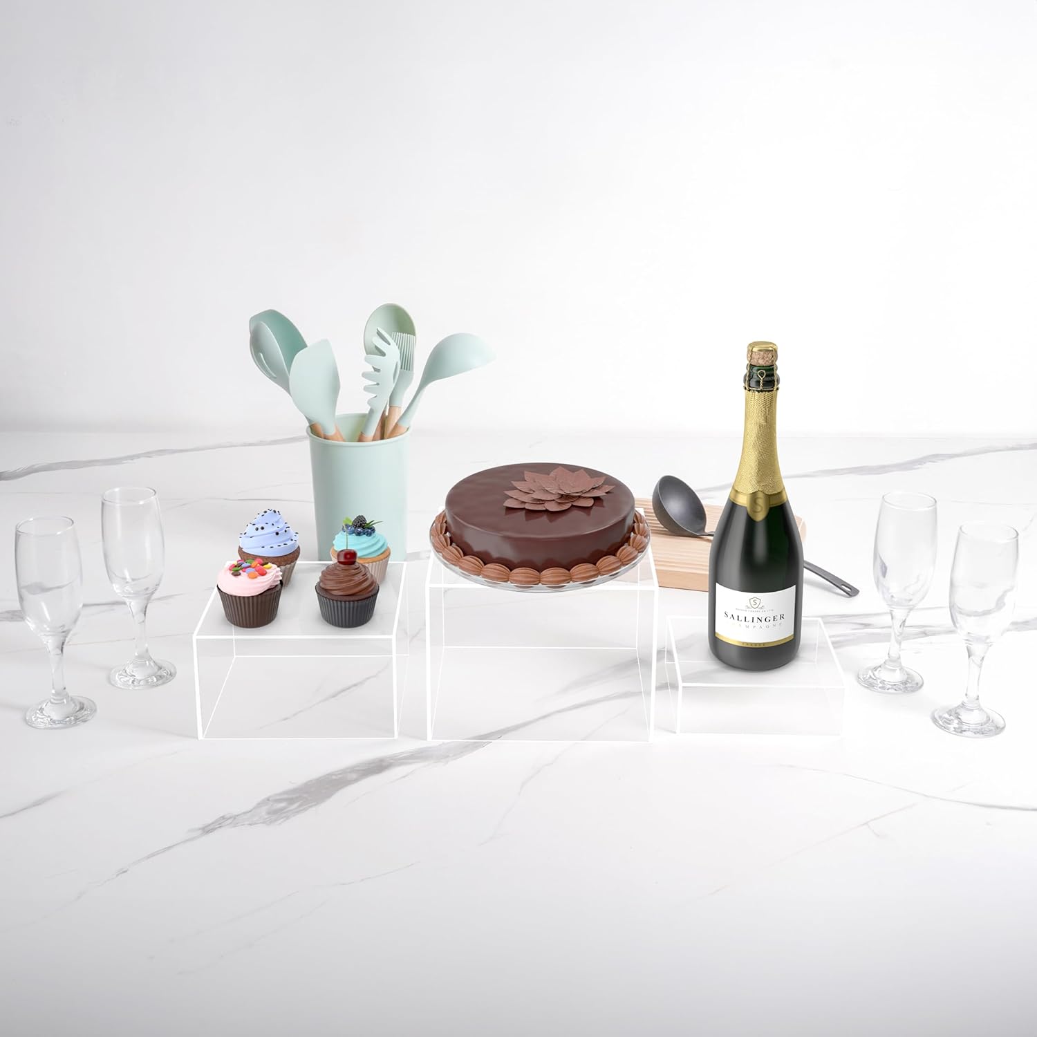 Cajas Acrílicas Expositoras 3Pz. Cajas Acrílicas Expositoras 3Pz.